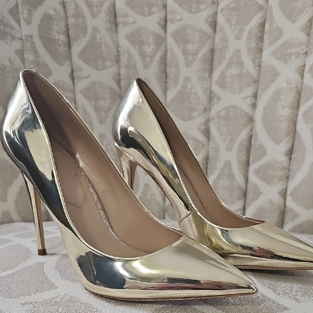 Aldo Gold Stiletto Heels